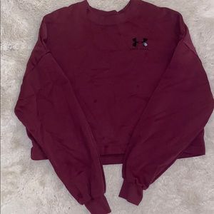 Under armor cropped sweatshirt